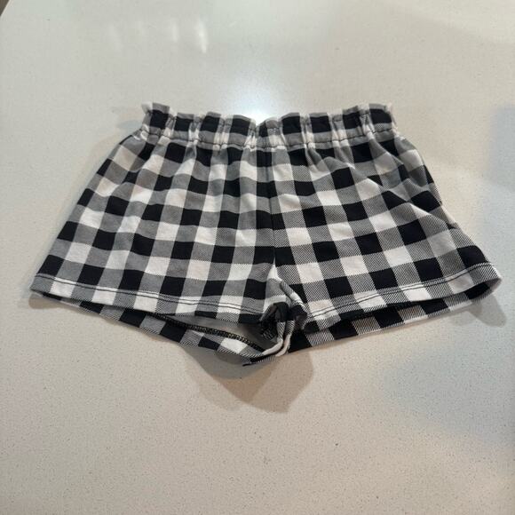 Children's Place Toddler Girl 2T Black and White Plaid Outfit Tank and Short - Picture 4 of 4